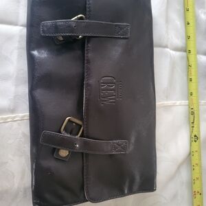 Black Leather Men's Bag